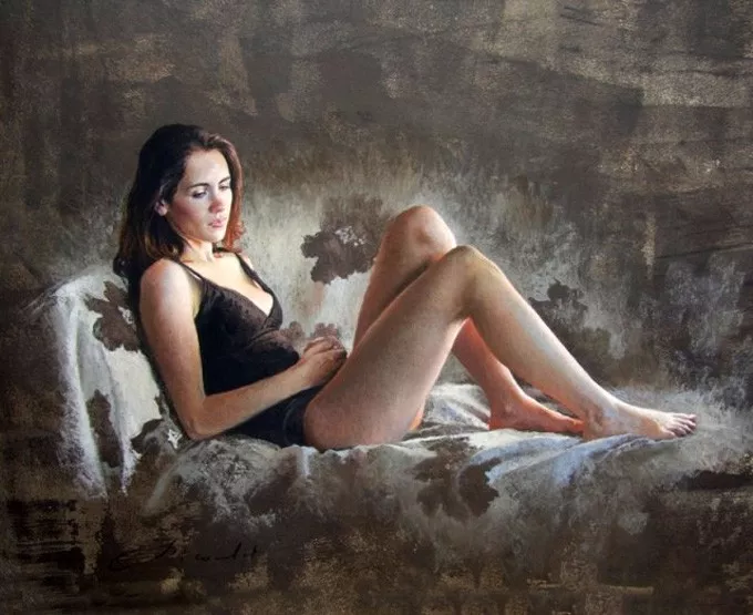 简单唯美的粉笔画（最简单的花草粉笔画）