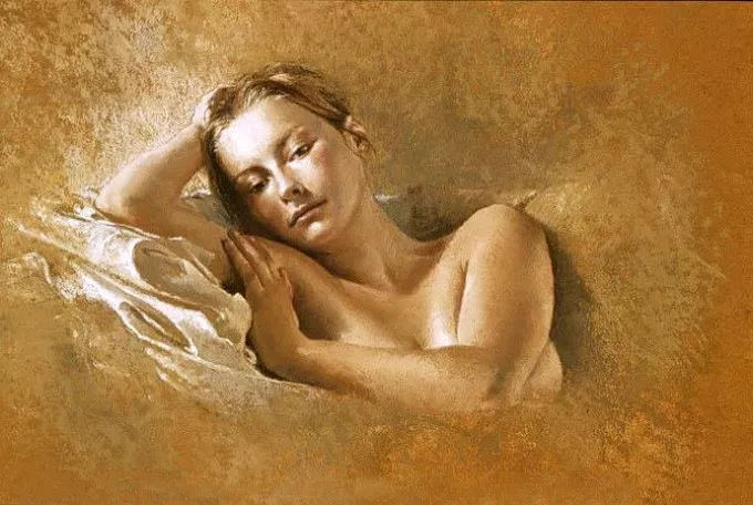 简单唯美的粉笔画（最简单的花草粉笔画）