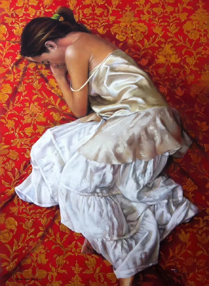 简单唯美的粉笔画（最简单的花草粉笔画）